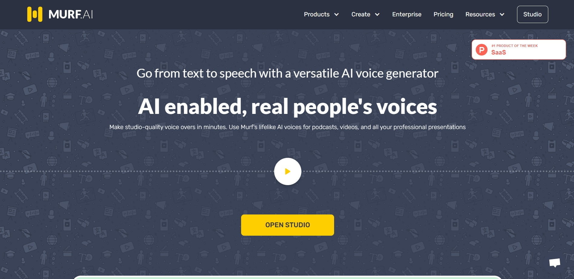 Murf AI - AI Text to Speech Tool - Create Realistic Audio & Speech