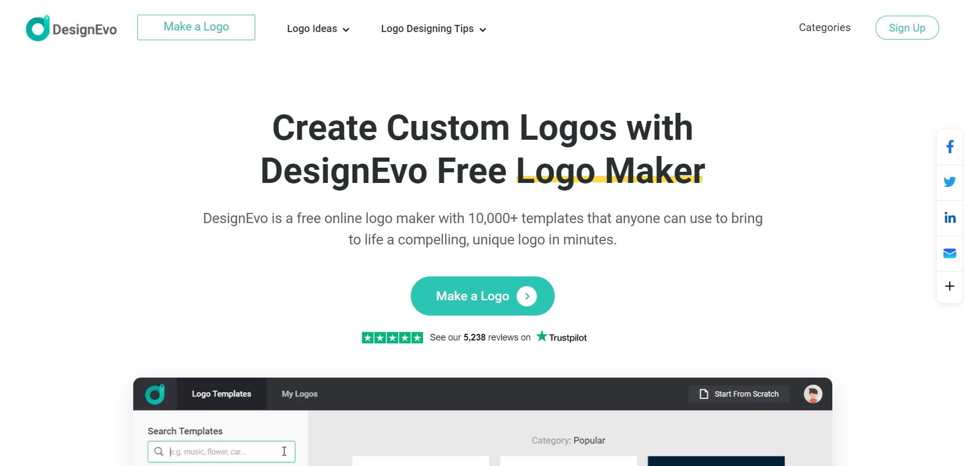 Free Online Logo Maker, Create Custom Logo Designs - DesignEvo